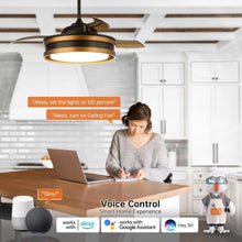 Carregar imagem no visualizador da galeria, 52" Cochin Smart Fan with LED Light