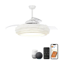 Carregar imagem no visualizador da galeria, 52" Jaipur Smart Fan with LED Light