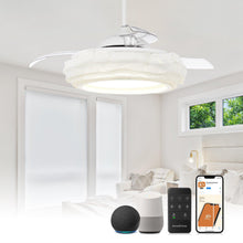 Carregar imagem no visualizador da galeria, 52" Jaipur Smart Fan with LED Light