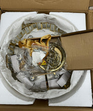 Carregar imagem no visualizador da galeria, Akeelighting Gold Chandeliers Lighting Modern Crystal Chandelier 6 Light Contemporary Girls Bedroom Dining Room Ceiling Hanging Pendant Chandelier Lighting Fixture