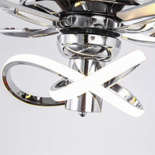 Carregar imagem no visualizador da galeria, 52 Inch Oregon DC Motor Modern Downrod Ceiling Fan with LED Light