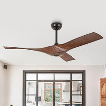 Carregar imagem no visualizador da galeria, 52 Inch Erin DC Motor Industrial Downrod Ceiling Fan with Remote Control