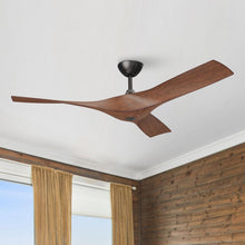 Carregar imagem no visualizador da galeria, 52" Wesley Industrial DC Motor Downrod Mount Reversible Ceiling Fan with Remote Control