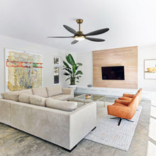 Carregar imagem no visualizador da galeria, 52" Punjab Smart Fan with LED Light
