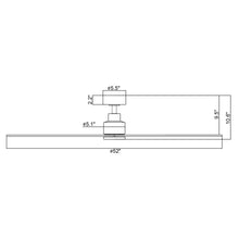 Carregar imagem no visualizador da galeria, 52" Zelda Industrial Ceiling Fan with Remote Control