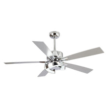 Carregar imagem no visualizador da galeria, 52" Vendome Industrial DC Motor Downrod Mount Reversible Ceiling Fan with Lighting and Remote Control