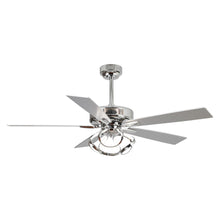 Carregar imagem no visualizador da galeria, 52" Zelda Modern DC Motor Downrod Mount Reversible Ceiling Fan with Lighting and Remote Control