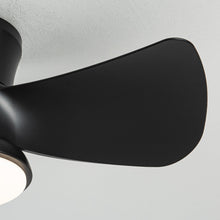 Carregar imagem no visualizador da galeria, 31" Mazon Modern DC Motor Flush Mount Reversible Ceiling Fan with LED Lighting and Remote Control