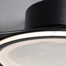 Carregar imagem no visualizador da galeria, 52" Bohemian Industrial DC Motor Downrod Mount Reversible Ceiling Fan with Lighting and Remote Control