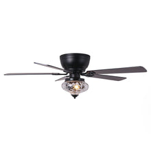 Carregar imagem no visualizador da galeria, 52" 5 Blades DC Motor Modern Flush Mount Ceiling Fan