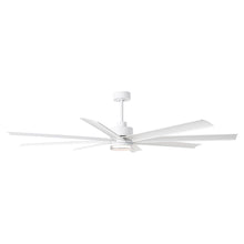 Carregar imagem no visualizador da galeria, 72 Inch Daugava Modern Downrod Mount Smart Fan with LED Light