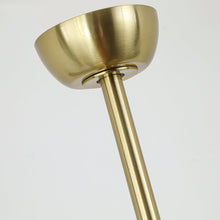 Carregar imagem no visualizador da galeria, 52 Inch Danube Farmhouse DC Motor Golden Downrod Ceiling Fan with Light