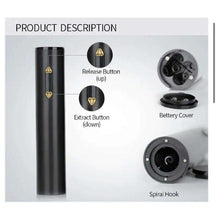Load image into Gallery viewer, SELZALOT All Black Plastic Electric Wine Opener