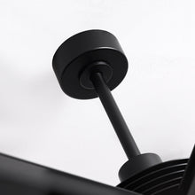 Carregar imagem no visualizador da galeria, 84 Inch 100 Inch Padus Black Large Size Ceiling Fan with Dimmable Lighting and Remote Control