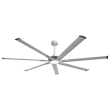 Carregar imagem no visualizador da galeria, 84 Inch 100 Inch Padus Black Large Size Ceiling Fan with Dimmable Lighting and Remote Control