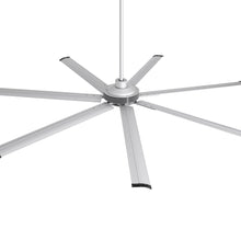 Carregar imagem no visualizador da galeria, 84 Inch 100 Inch Padus Black Large Size Ceiling Fan with Dimmable Lighting and Remote Control