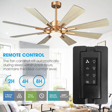 Carregar imagem no visualizador da galeria, 60" Oretha Windmill DC Ceiling Fan with LED Lighting