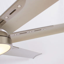 Carregar imagem no visualizador da galeria, 65 Inch Freda DC Motor Modern Downrod Ceiling Fan with LED Light and Remote Control