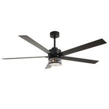 Carregar imagem no visualizador da galeria, 65" Modern Reversible Ceiling Fan with Lighting and Remote Control
