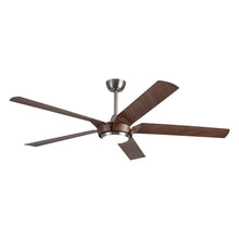 Carregar imagem no visualizador da galeria, 65" Fury Farmhouse DC Motor Downrod Mount Ceiling Fan with Lighting and Remote Control