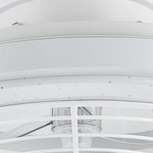 Carregar imagem no visualizador da galeria, 20" Ikon Modern DC Motor Flush Mount Reversible Ceiling Fan with Lighting and Remote Control