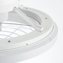 Carregar imagem no visualizador da galeria, 20" Ikon Modern DC Motor Flush Mount Reversible Ceiling Fan with Lighting and Remote Control