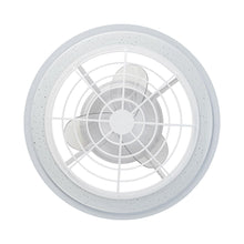 Carregar imagem no visualizador da galeria, 20" Ikon Modern DC Motor Flush Mount Reversible Ceiling Fan with Lighting and Remote Control