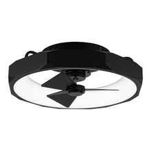 Carregar imagem no visualizador da galeria, 19" Britton Flush Mount Reversible Ceiling Fan with Remote Control