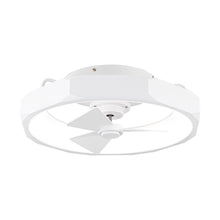 Carregar imagem no visualizador da galeria, 19" Britton Flush Mount Reversible Ceiling Fan with Remote Control