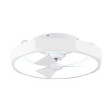 Carregar imagem no visualizador da galeria, 19" Britton Flush Mount Reversible Ceiling Fan with Remote Control
