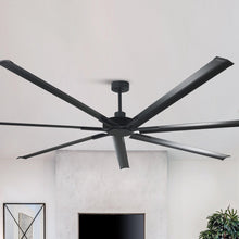 Carregar imagem no visualizador da galeria, 84 Inch 100 Inch Silent Storm Extra Large Ceiling Fan with Remote Control