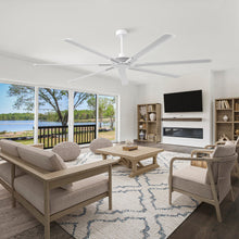 Carregar imagem no visualizador da galeria, 84 Inch 100 Inch Silent Storm Extra Large Ceiling Fan with Remote Control