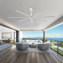 Carregar imagem no visualizador da galeria, 84 Inch 100 Inch Silent Storm Extra Large Ceiling Fan with Remote Control