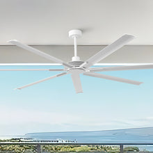 Carregar imagem no visualizador da galeria, 84 Inch 100 Inch Silent Storm Extra Large Ceiling Fan with Remote Control