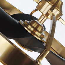 Carregar imagem no visualizador da galeria, 27" Arthur Industrial DC Motor Downrod Mount Ceiling Fan with Lighting and Remote Control