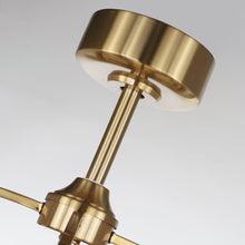 Carregar imagem no visualizador da galeria, 27" Arthur Industrial DC Motor Downrod Mount Ceiling Fan with Lighting and Remote Control