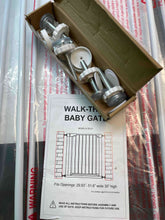 Carregar imagem no visualizador da galeria, Baby Gate Extra Wide 29.5-51.5" Pressure Mounted Dog Gate with Walk Through Door