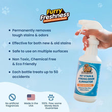 Carregar imagem no visualizador da galeria, FurryFreshness Pet Stain & Odor Remover 32oz