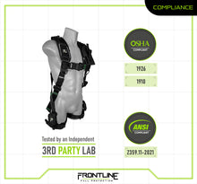 Load image into Gallery viewer, Frontline 250VTB Elite Vest Style Harness with Aluminum Hardware and Suspension Trauma Straps XL/2XL