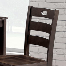 Carregar imagem no visualizador da galeria, 36"H Solid Rubberwood and Wood Veneer 5-Piece Counter Ht. Table Set