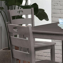 Carregar imagem no visualizador da galeria, 36"H Solid Rubberwood and Wood Veneer 5-Piece Counter Ht. Table Set