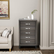 Cargar imagen en el visor de la galería, Contemporary 31" Chest with 5-Drawer for Bedroom, Livingroom