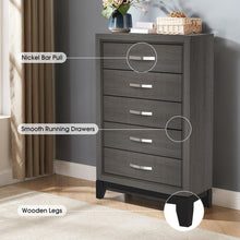 Cargar imagen en el visor de la galería, Contemporary 31" Chest with 5-Drawer for Bedroom, Livingroom