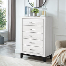 Cargar imagen en el visor de la galería, Contemporary 31" Chest with 5-Drawer for Bedroom, Livingroom