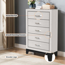 Cargar imagen en el visor de la galería, Contemporary 31" Chest with 5-Drawer for Bedroom, Livingroom