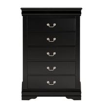 Carregar imagem no visualizador da galeria, Transitional 5-Drawer 31.5 in. Wide Chest of Drawers with Bracket Feet