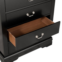 Carregar imagem no visualizador da galeria, Transitional 5-Drawer 31.5 in. Wide Chest of Drawers with Bracket Feet