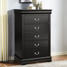Carregar imagem no visualizador da galeria, Transitional 5-Drawer 31.5 in. Wide Chest of Drawers with Bracket Feet