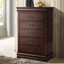 Carregar imagem no visualizador da galeria, Transitional 5-Drawer 31.5 in. Wide Chest of Drawers with Bracket Feet