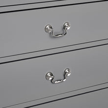 Carregar imagem no visualizador da galeria, Transitional 5-Drawer 31.5 in. Wide Chest of Drawers with Bracket Feet